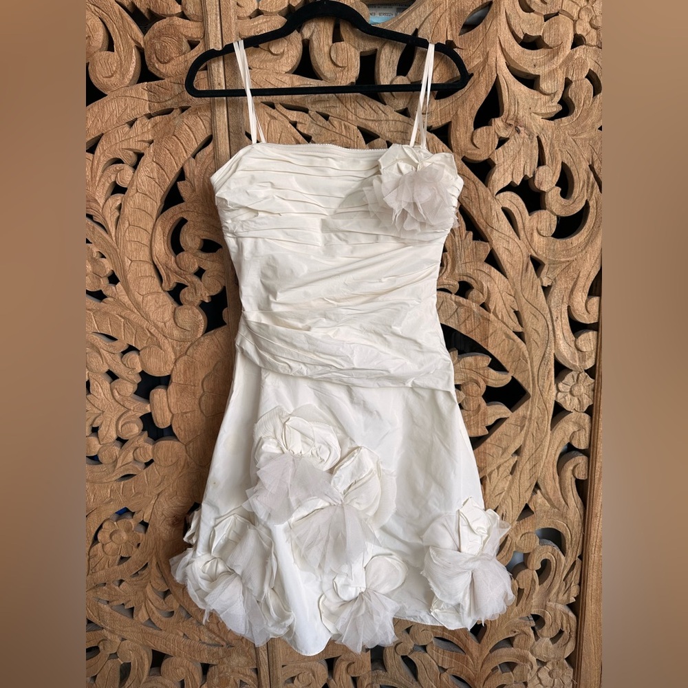 BCBG vintage wedding dress, prom dress.